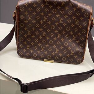 Louis Vuitton Dark Brown Monogram Messenger Bag